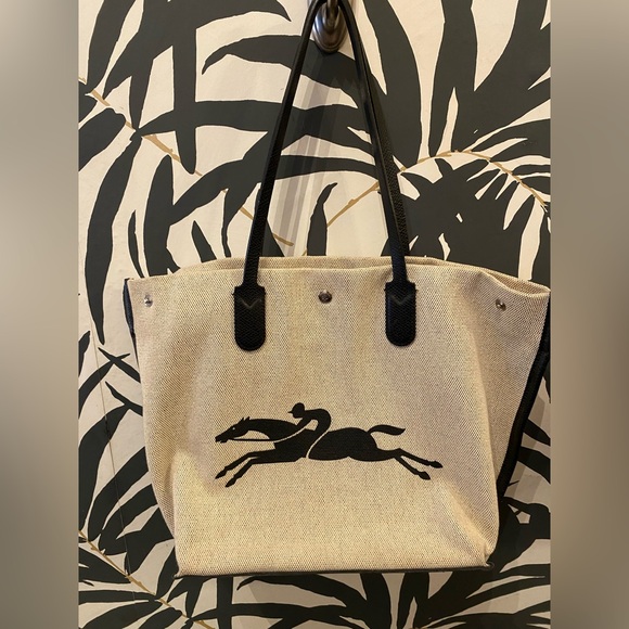 Longchamp Handbags - Longchamp Essential Toile Tote Large